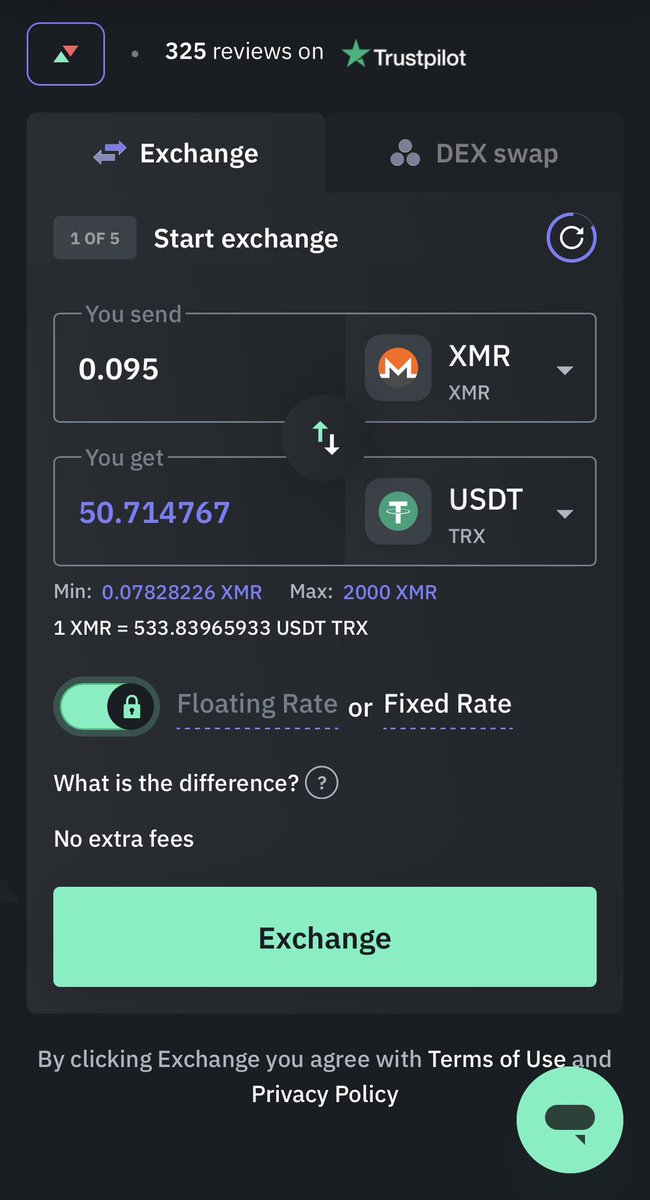 CryptoRina_'s tweet photo. GM CT,

Here’s why I choose @exolix_com for swaps.
It lets you pick CEX or DEX routing per swap.

I choose:
→ CEX when I want the tightest rates
→ DEX when I want pure on-chain settlement.

Tested both with a $50 swap.

Most platforms pick for you. 
Exolix gives you the choice. https://t.co/QJPHuiYOxR