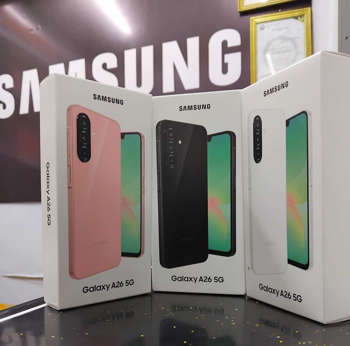 Galaxy A26 
256/8Gb
ovostore.co.ke
Contact 0700150009