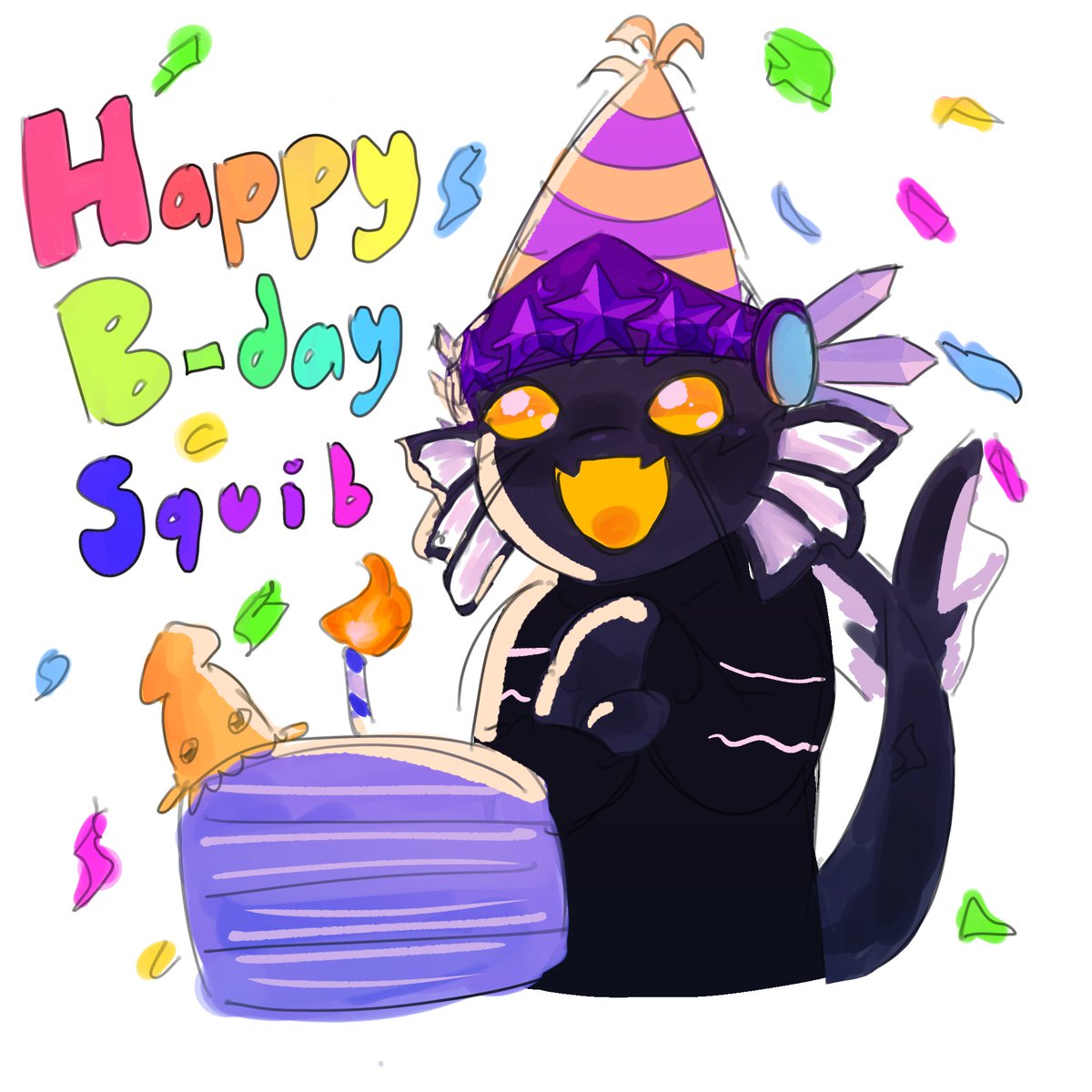 NullSquids's tweet image. THANK U EVERYONE FOR THE BIRTHDAY WISHES AND BDAY GIFTS!!
Gifted me 1 years worth of nitro, God of war and this awesome art, I love u all so much