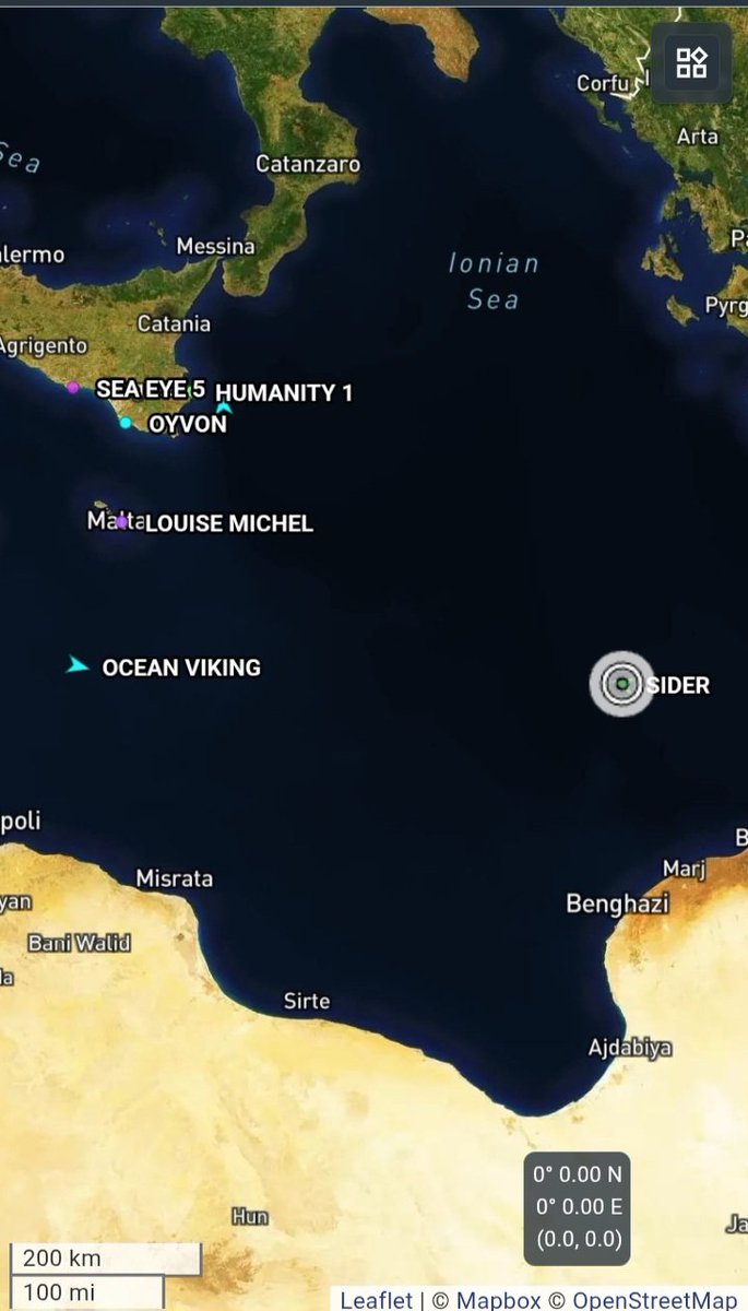 TrafficoNaviOnc's tweet photo. 17.01.2026 #OceanViking  naviga  verso est non mette il pos assegnato e il maltempo si avvicina. 
Ipotesi fantasiosa: la nave si sta dirigendo verso la #Sider per fare il trasbordo migranti e portarli in italia? https://t.co/5B8En6ltbu