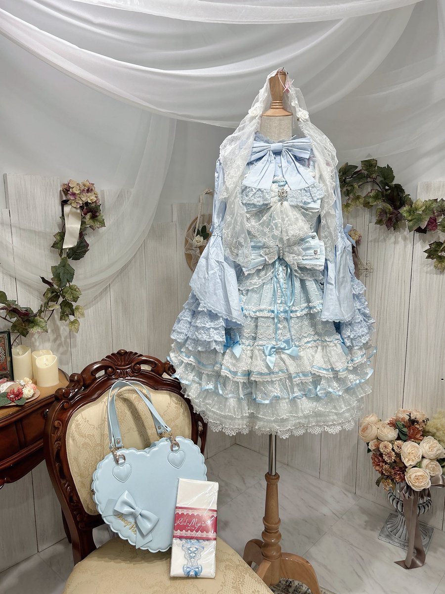 🩵トルソー紹介🩵 【妹抖手作工作屋】 サイドロングヴェールヘッド