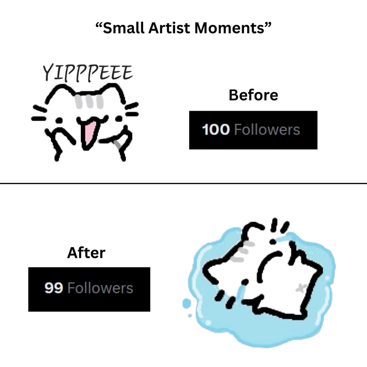 Has anyone experienced this? 👀😭

To all #Vtubers  and #smallartist , wanna be #moots ? 👉👈 🥹