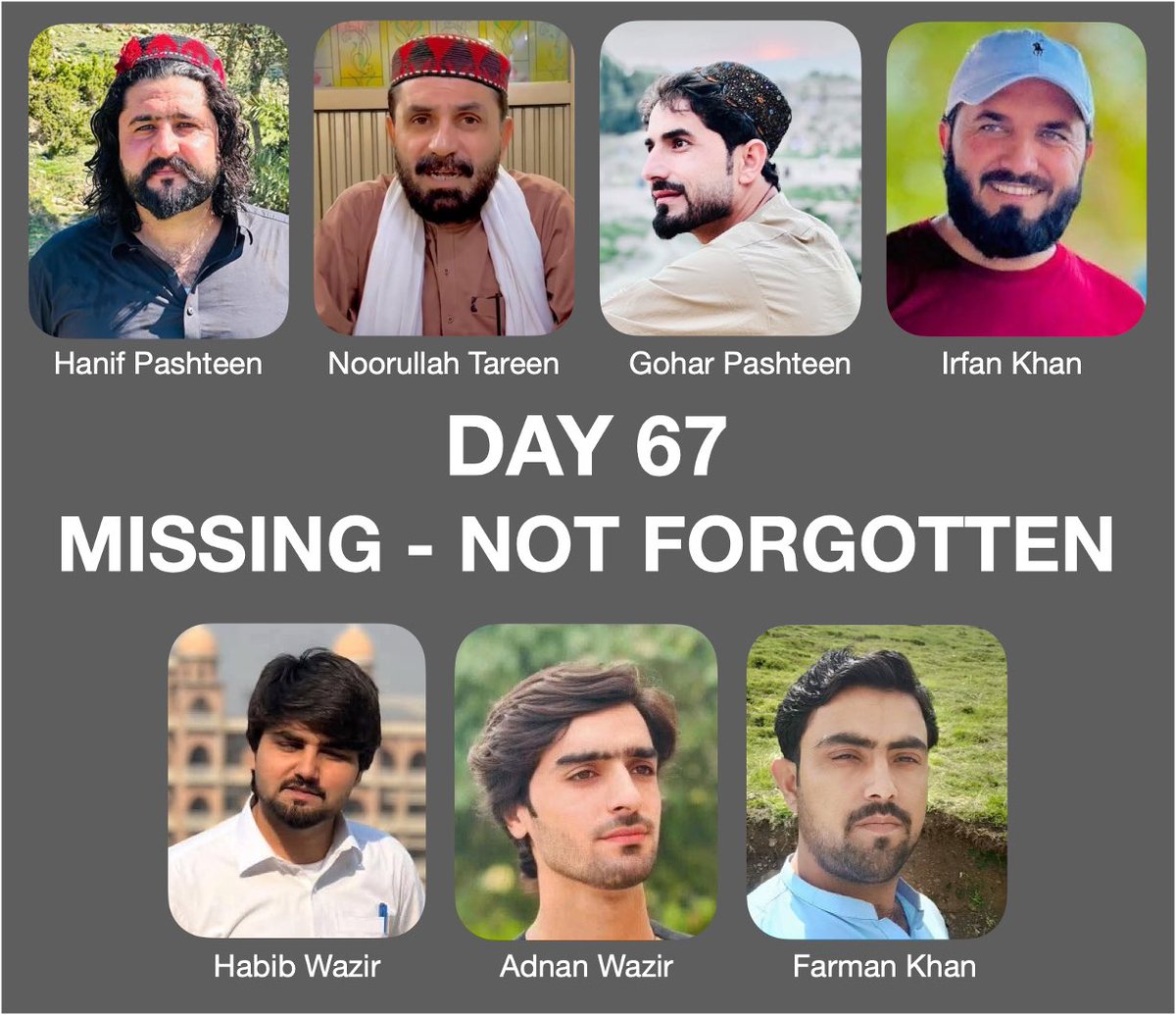 samanthaleaning's tweet photo. MISSING, NOT FORGOTTEN - Day 67 (17th January 2026)

Pakistan’s Constitution requires that detention be acknowledged, justified, and subject to judicial oversight.

Concealment of whereabouts and denial of legal access fall outside lawful authority.

Enforced disappearance is unlawful detention.

@PTIKPOfficial @FCDOGovUK @ukinpakistan @KaroblisR @DanielZeichner @YvetteCooperMP @amnestysasia @dawn_com @SohailAfridiISF @HFalconerMP @AusHCPak @Europarl_EN @EUPakistan @JennyChapman
@ForeignOfficePk @CSKPOfficial @bbcworldservice @BBCWorld
@OfficialDGISPR @caroline_gm_d @PakistaninUK @volker_turk

#WhereIsPTMDelegation
#whereAreOurStudent 
#EndEnforcedDisappearances