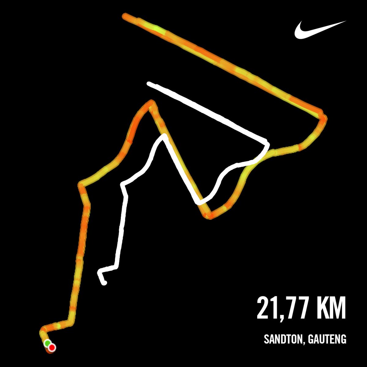 illythehost's tweet photo. It wasn't easy but I did it! First half marathon of the year lmao.

Now time to rest and read a book or watch a series! Happy Saturday yall runners! #RunningWithTumiSole #runni https://t.co/5BX7qvk69P