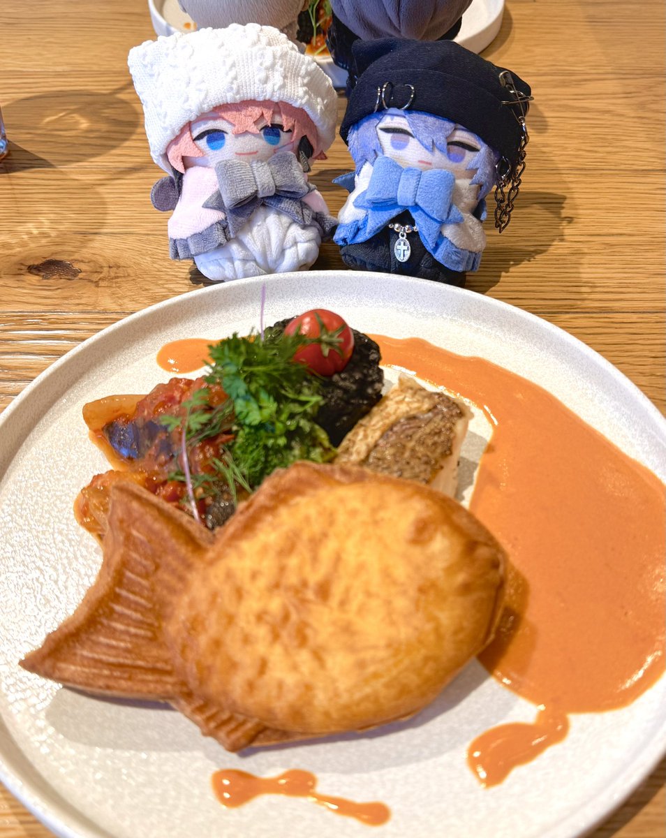 社長のライブ前にたい焼きフレンチ食べてきた🐟
美味しかった～！