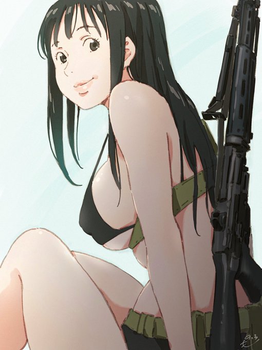 作風変えてみました 