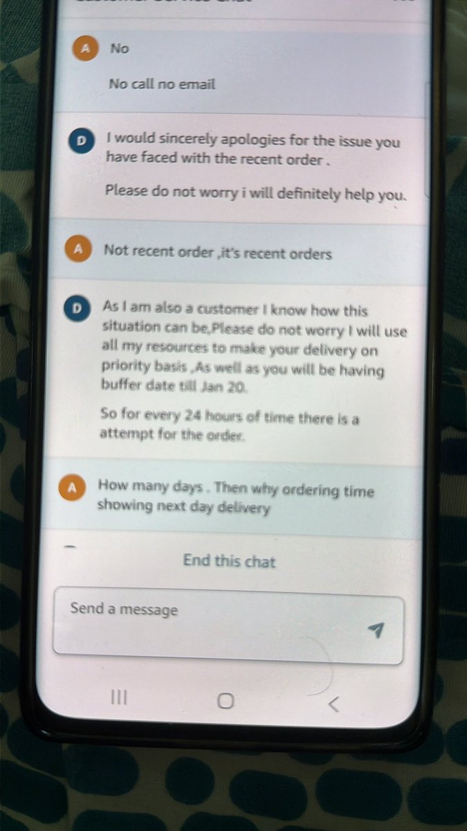 MishrAnkit3's tweet photo. @AmazonHelp @amazon @amazonIN See now they have extra time to deliver the product. https://t.co/d2GtF2quQX