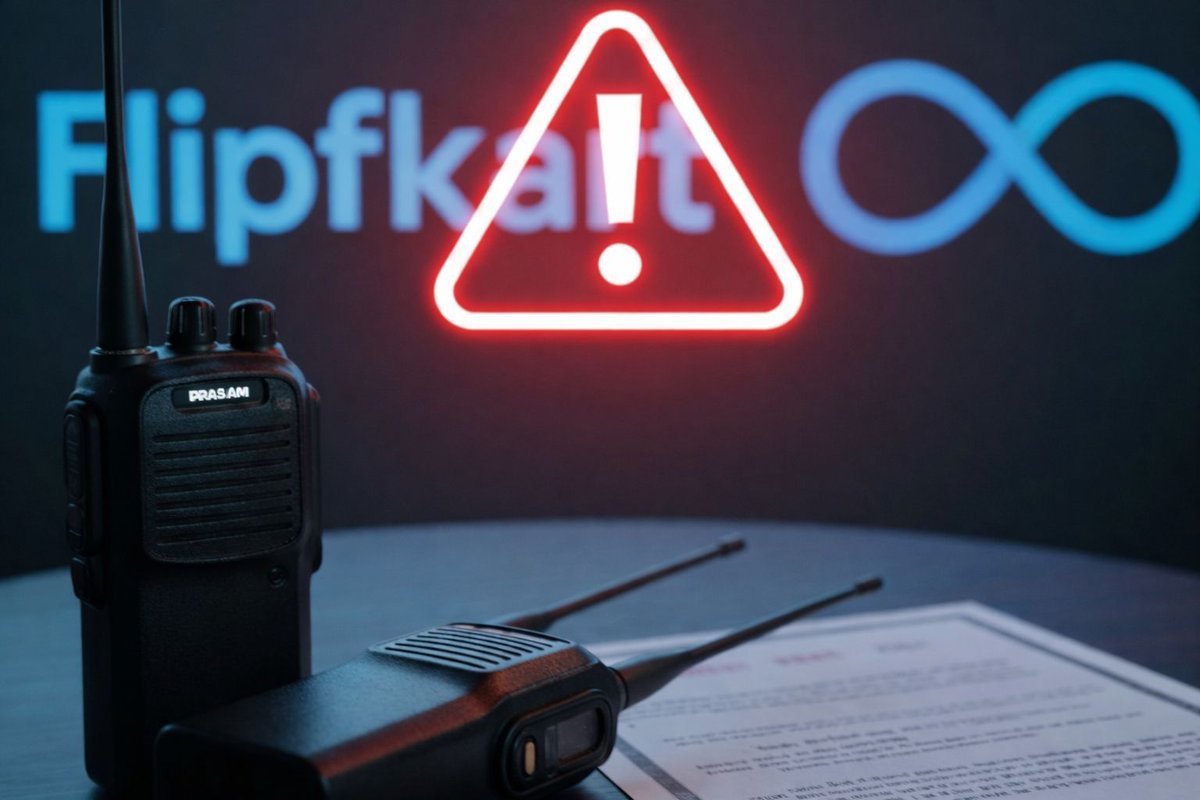 ComputerAcade's tweet photo. 🚨 Indian authorities have fined Meta and Flipkart for the unauthorized online sale of walkie-talkies. https://t.co/UNZg7u6gVC