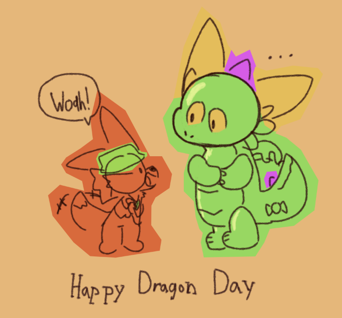 late #dragonday post
