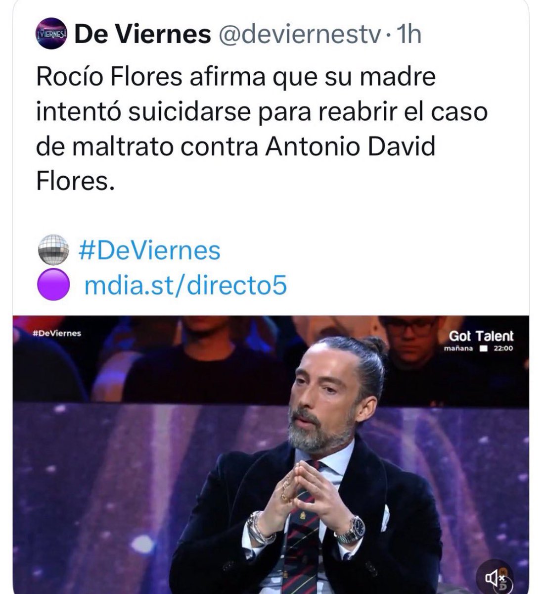 soyaleconti's tweet photo. Aunque lo hayan tenido que borrar, el programa de los viernes puso esta BARBARIDAD https://t.co/UTLH5ge34H