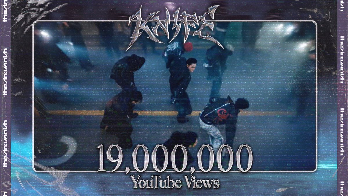 enhypenupdates's tweet image. #ENHYPEN "Knife" Official MV has surpassed 19 MILLION views with 548k likes on YouTube!

Keep on streaming, ENGENEs! 🙏
🔗 youtu.be/R6e4tBWxIxE?si…

@ENHYPEN_members @ENHYPEN #THE_SIN_VANISH #EN_Knife