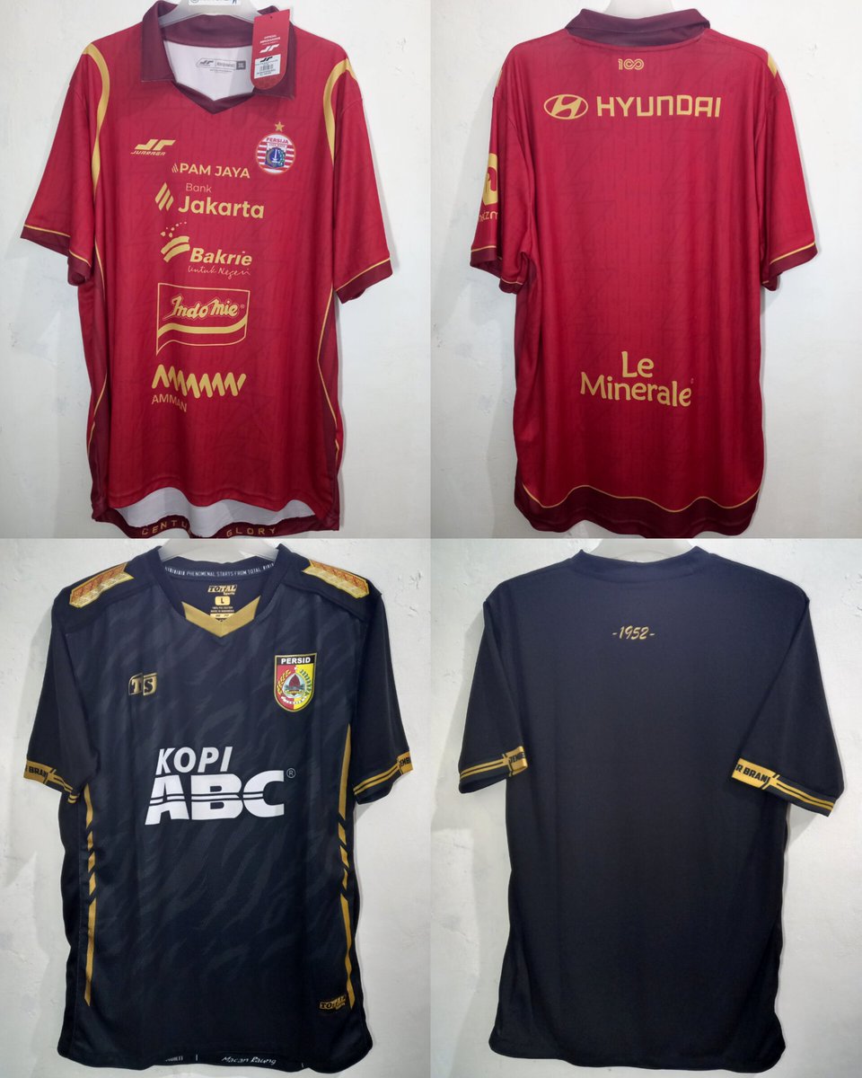 #jersey4sale <a href="/Jerseyforum/">Si Paling Jersey</a> <a href="/JerseyLigina/">Pencinta Kain Ligina (Follow IG: @pjli_id)</a>

Persija Home 2025 SV
Size 3XL BNWT
82x64cm
230.000

Persid Jember Home 2019
Size L
70x53
180.000

Rekber shopee 10%
Lokasi Depok
DM kalau minat

Terima kasih min