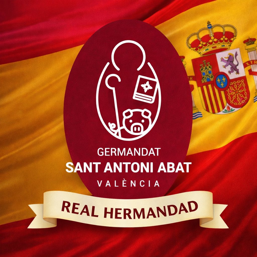 AntonianosVal's tweet image. 🎉🐴 SOMOS REAL HERMANDAD 🐾👑
SAN ANTONIO ABAD · VALÈNCIA
La Hermandad de #SanAntonioAbad ha recibido el título de Real, concedido por S.M. el Rey Felipe VI 👑🐴
Un reconocimiento a siglos de tradición, fe y amor por los animales.

@CasaReal #SantAntoniAbat #RealHermandad