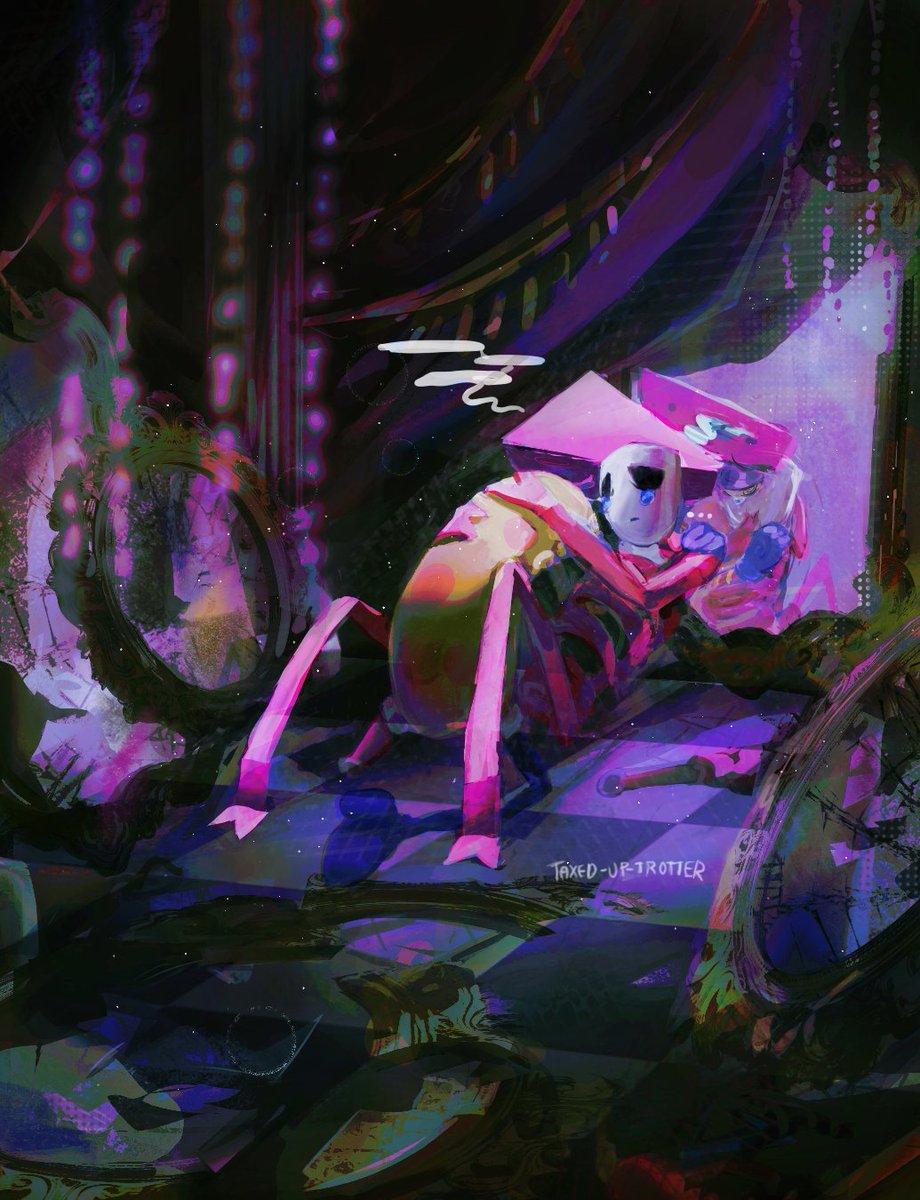 Taxeduptrotter's tweet image. Your arms are a good place to fall apart in
#TheAmazingDigitalCircus #abstragedy