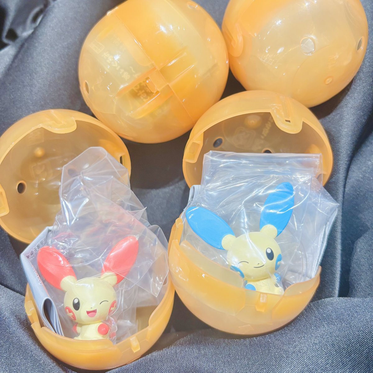 プラマイゲットだぜ‼️❤️🩵あざあざ。