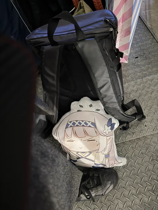 (-᷅ ∨ -᷄. )「で、私のグッズは?」