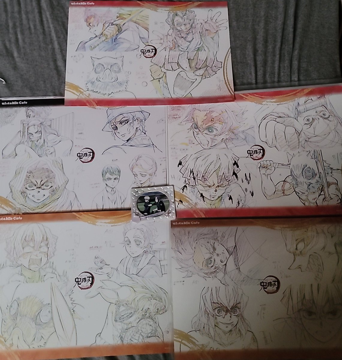 譲渡/買取】鬼滅の刃 カフェ ダイニング ランチョン ランチョンマット