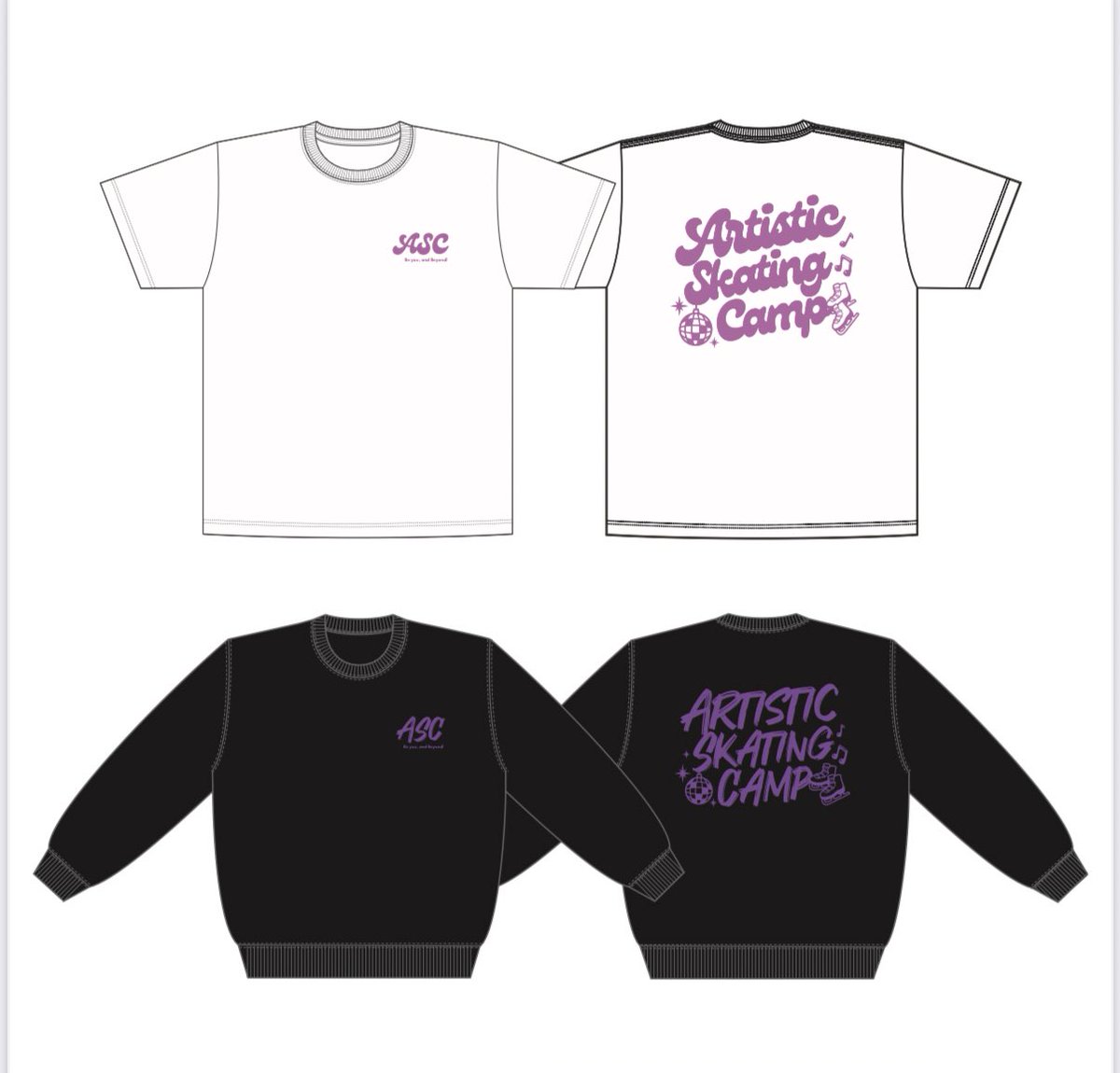 imagnationonice's tweet photo. 【📢数量限定】 初のオリジナルグッズを制作✨レトロポップな世界観をイメージしてAmy (@amyelle777) がデザイン。

テーマカラーを使いながら、背中にはロゴを、胸には「自分らしく表現を磨いていってほしい」という想いで”Be You, and Beyond!” を入れた白T&amp;黒スウェット💞
https://t.co/q6qiLPbein https://t.co/4aO5BhF0hh