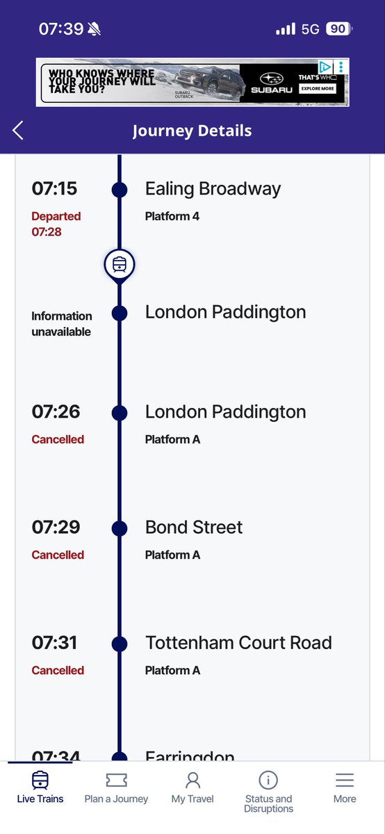 Fizzlefaz's tweet photo. @TfL this service is a joke!🤬🤬🤬🤬 https://t.co/mMf7Tkb3gr