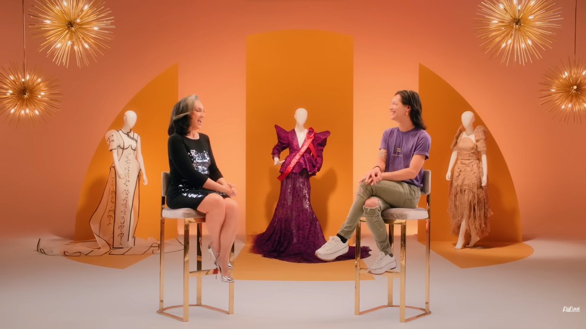 bhxmnyu's tweet photo. Mandy Mango’s unaired looks deserved airtime. We were robbed of that Baybayin dress. 🥲
#DragRace https://t.co/KRhEdOpyCV