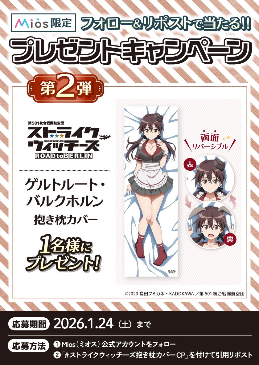 バルクホルンお姉ちゃん #ストライクウィッチーズ抱き枕カバーCP