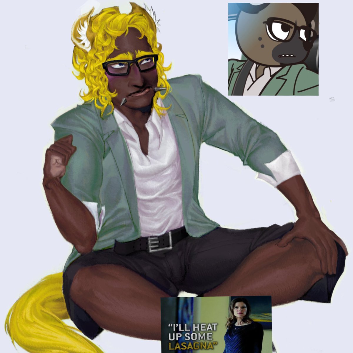 avamoeba's tweet image. ok Now i will post my bouncing baby boy elin dressed as haida from #Aggretsuko. they unfortunately #relate hard. in the first few seasons only. Eek...