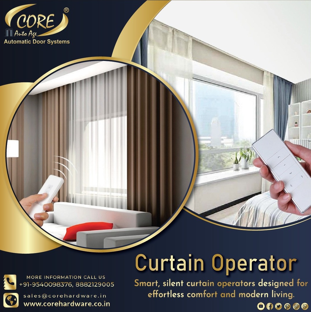 coreautoage's tweet image. Upgrade your lifestyle with Core Auto Age Curtain Operator. ✨
Control your curtains with just a touch—smart, silent, and stylish. Designed for modern homes, hotels, and luxury spaces, 

#CurtainOperator #SmartCurtains #HomeAutomation #SmartHomeIndia #LuxuryInteriors