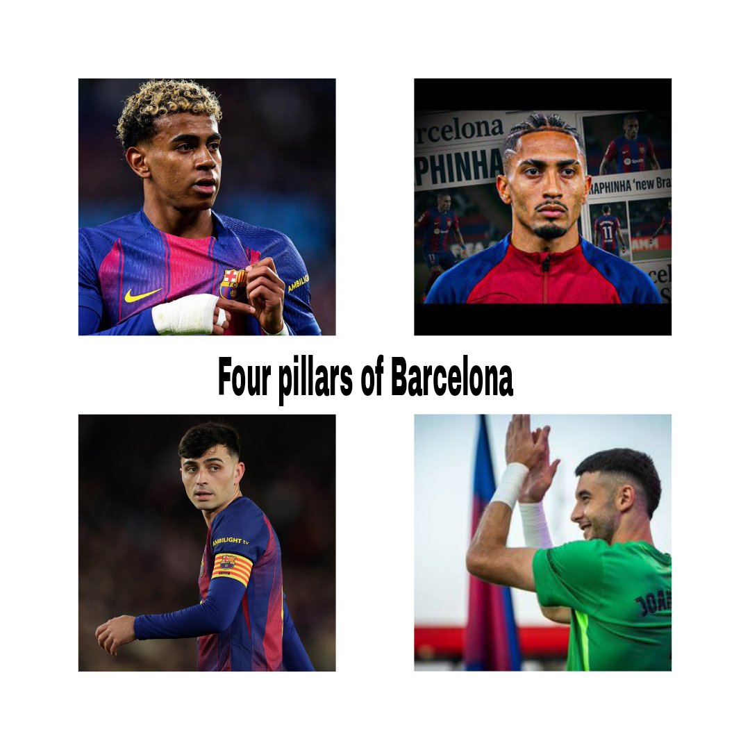 Remove one and the entire structure collapses

🏛️
<a href="/FCBarcelona/">FC Barcelona</a>
