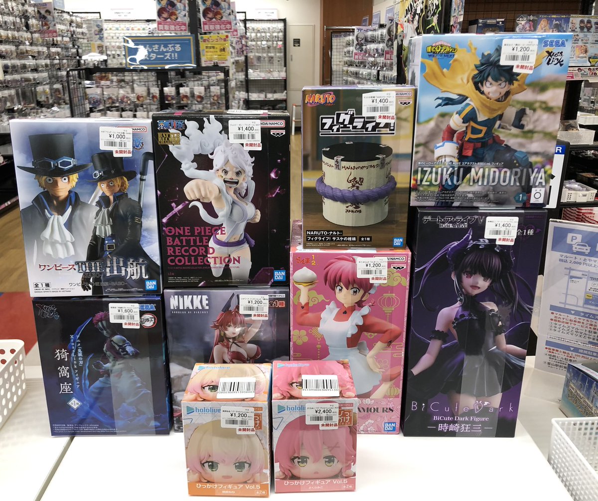 📣入荷情報📣 フィギュア各種入荷しました！