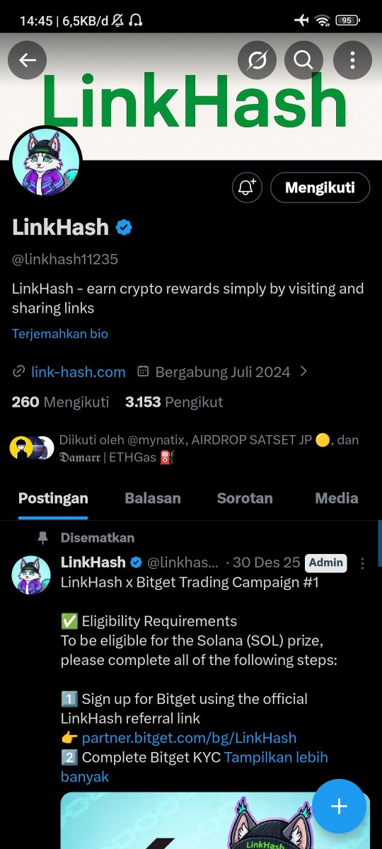 Pazz55's tweet image. Backed by vision, powered by community. Let's build the future together!

@linkhash11235

@KickStreaming

GH2e3U64HDCkWLTatYx5qJJHatZTLs3wfmZ22roUaAYJ