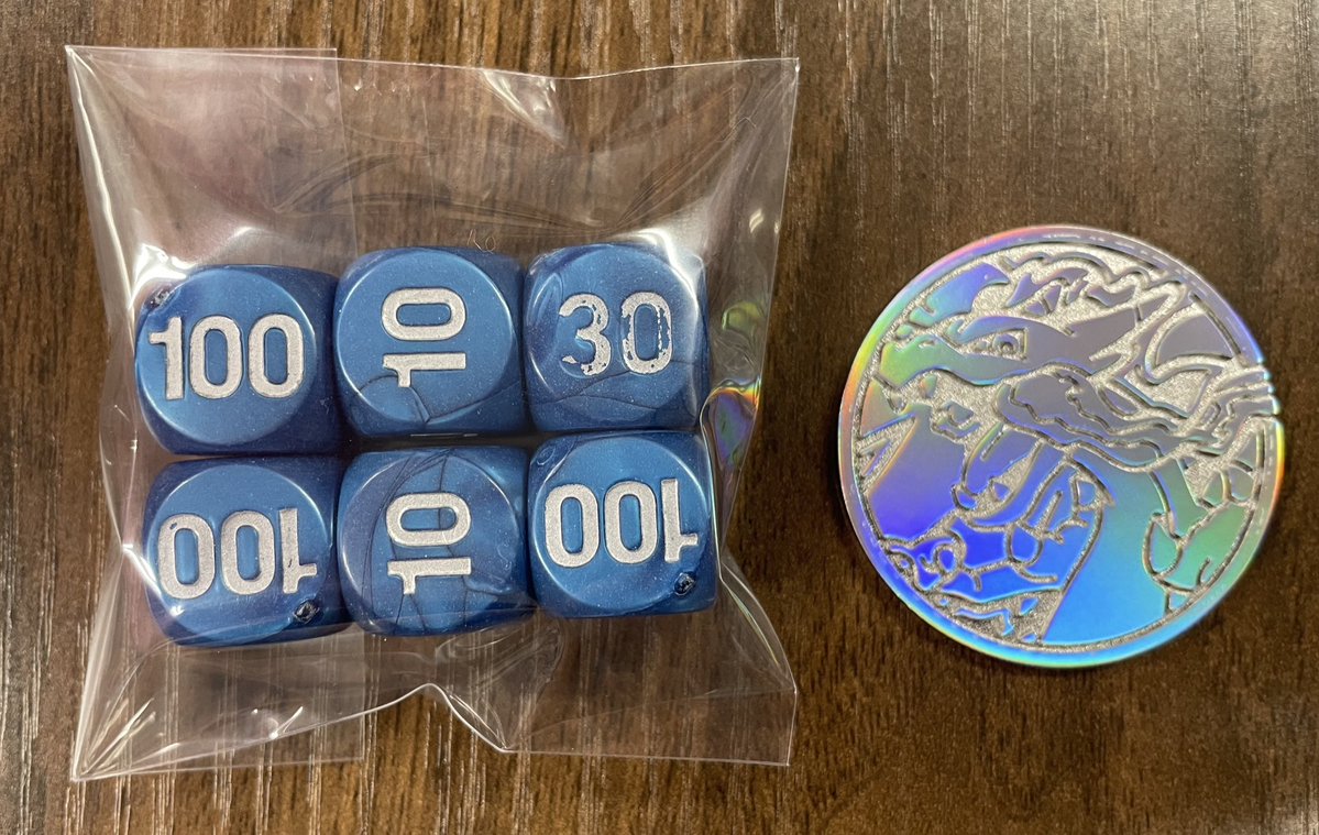 ポケカ】 コイン、ダイスをたくさん入荷いたしました✨ 販売価格 メガリザードンX メタルコイン 980円 ダイス 200円 大変お買い得価格 となってますのでまだお持ちでない方いらっしゃいましたら是非お買い求め下さい😉✨