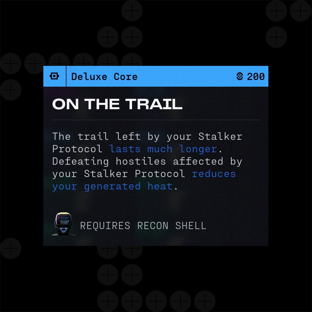 MarathonTheGame's tweet image. .... and Hunt foes even more relentlessly with these Recon cores 🔍 [2/2]