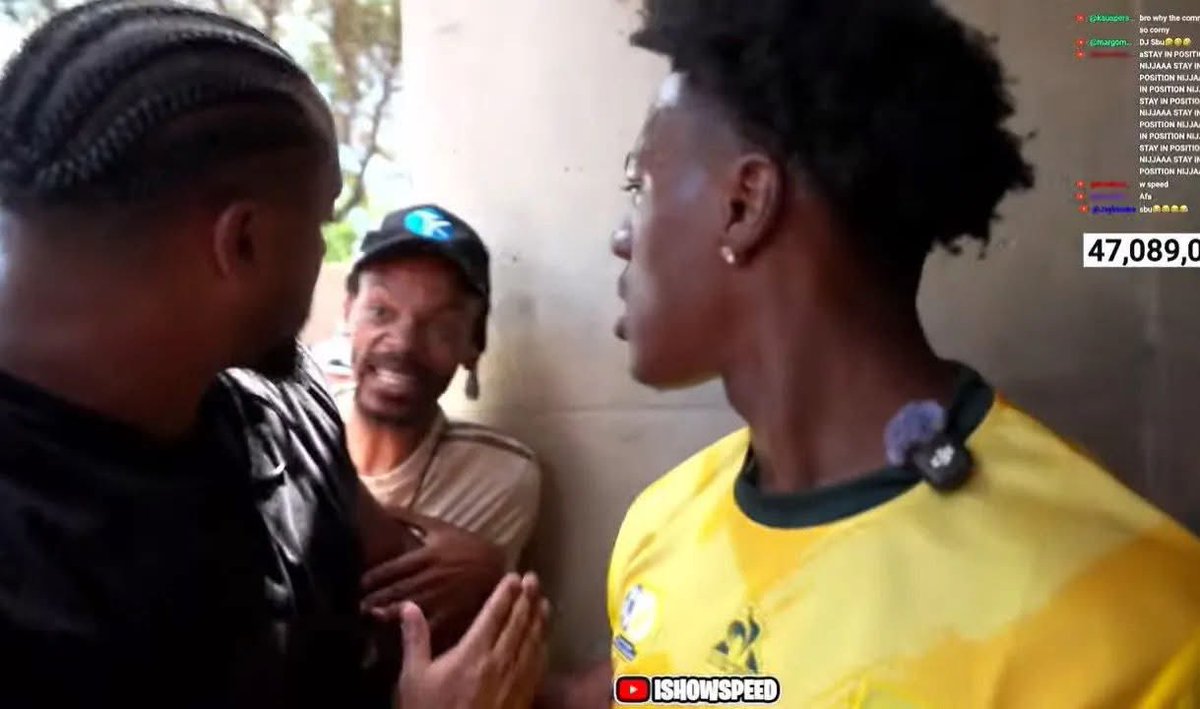 Samsonthegoat25's tweet image. During IShowSpeed's livestream in Algeria yesterday, a homeless man approached him by the roadside and reportedly tried to rob him at knifepoint. The man demanded that Speed instantly send him $350,000 via CashApp to a specific hashtag account. It was later confirmed that the…