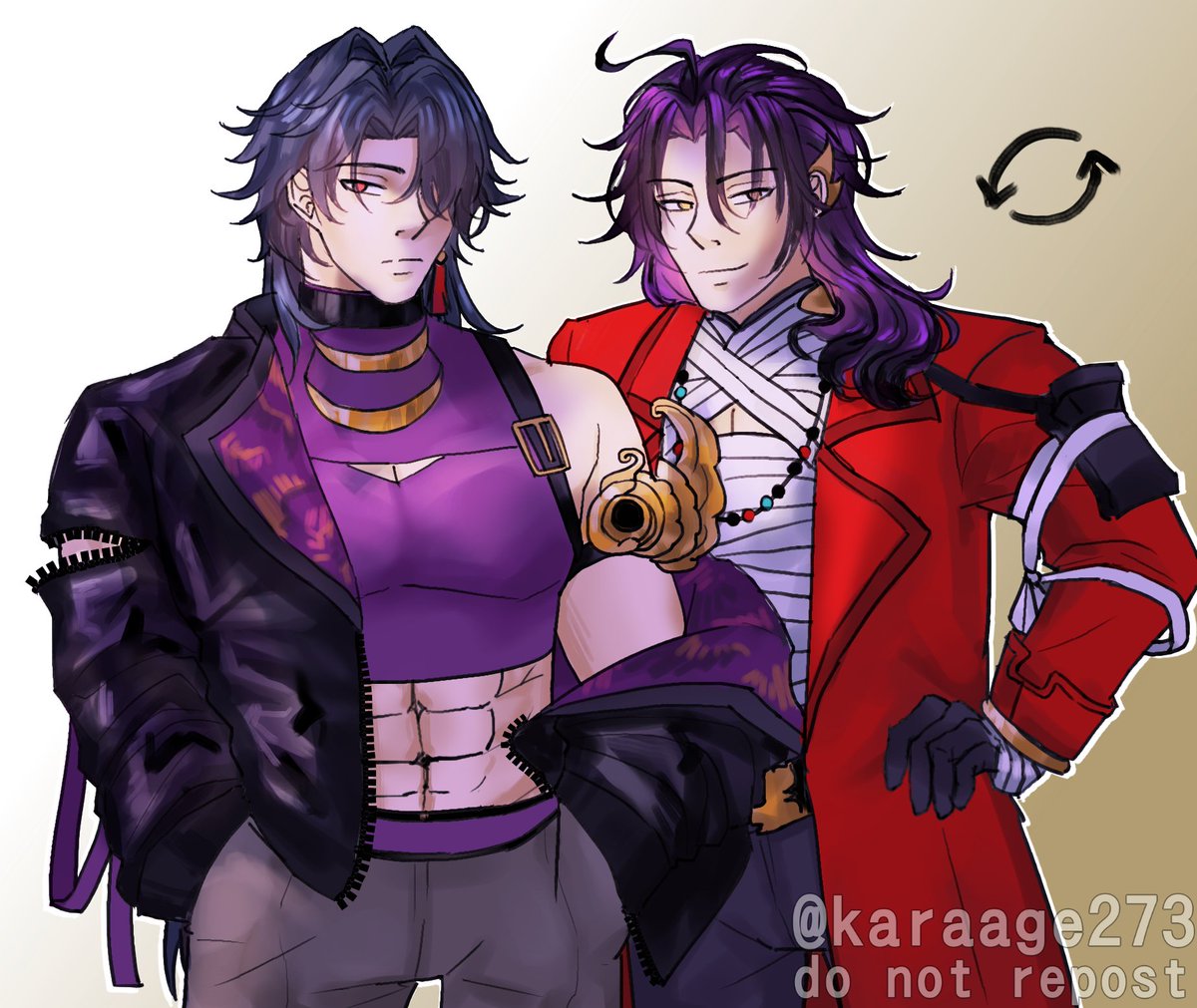 karaage273's tweet image. clothes swap 🔄 
#Blade #Bimajinasi
