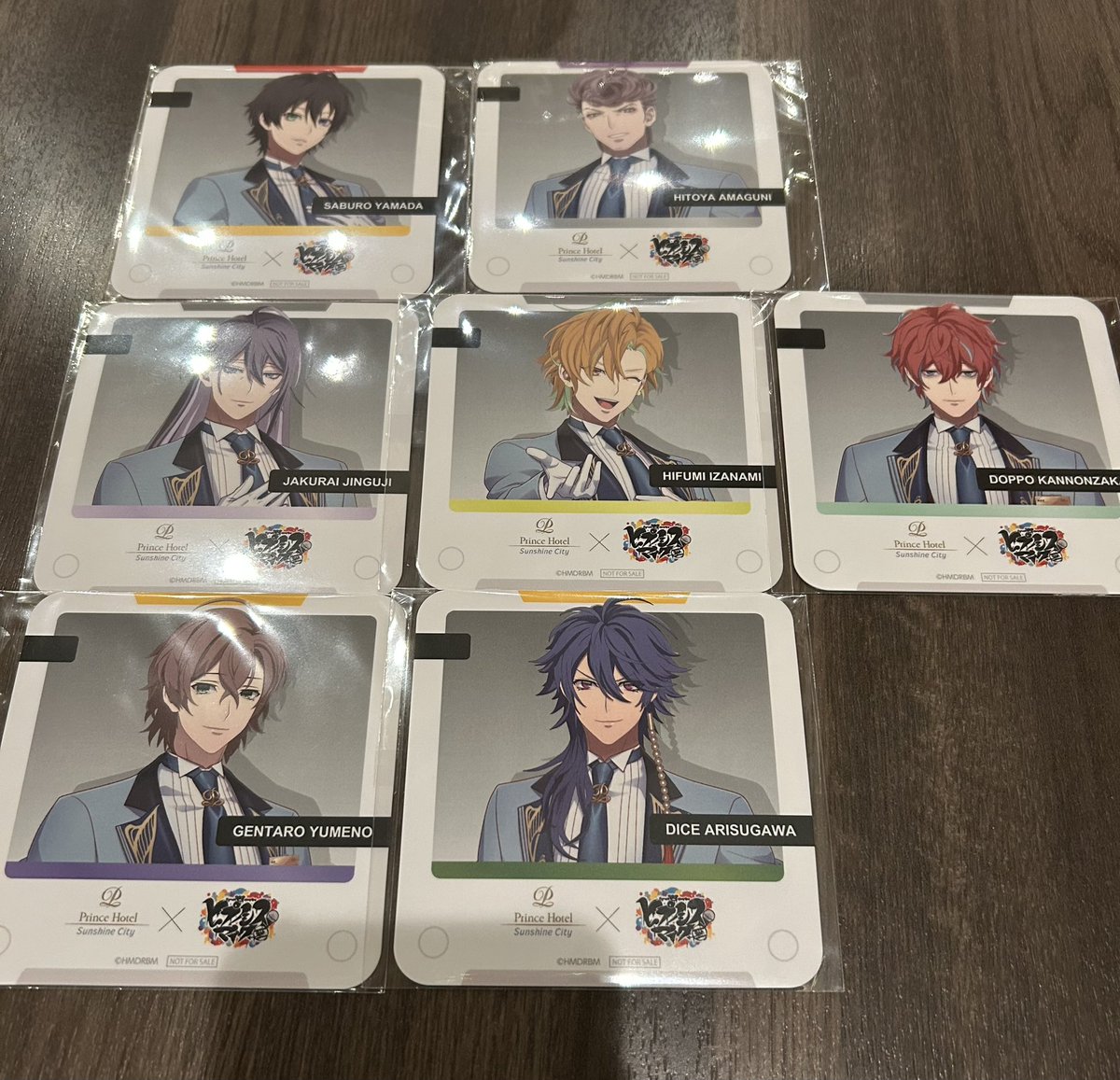 ヒプノシスマイク ヒプマイ 一郎 左馬刻 サンシャイン ホテル 特典