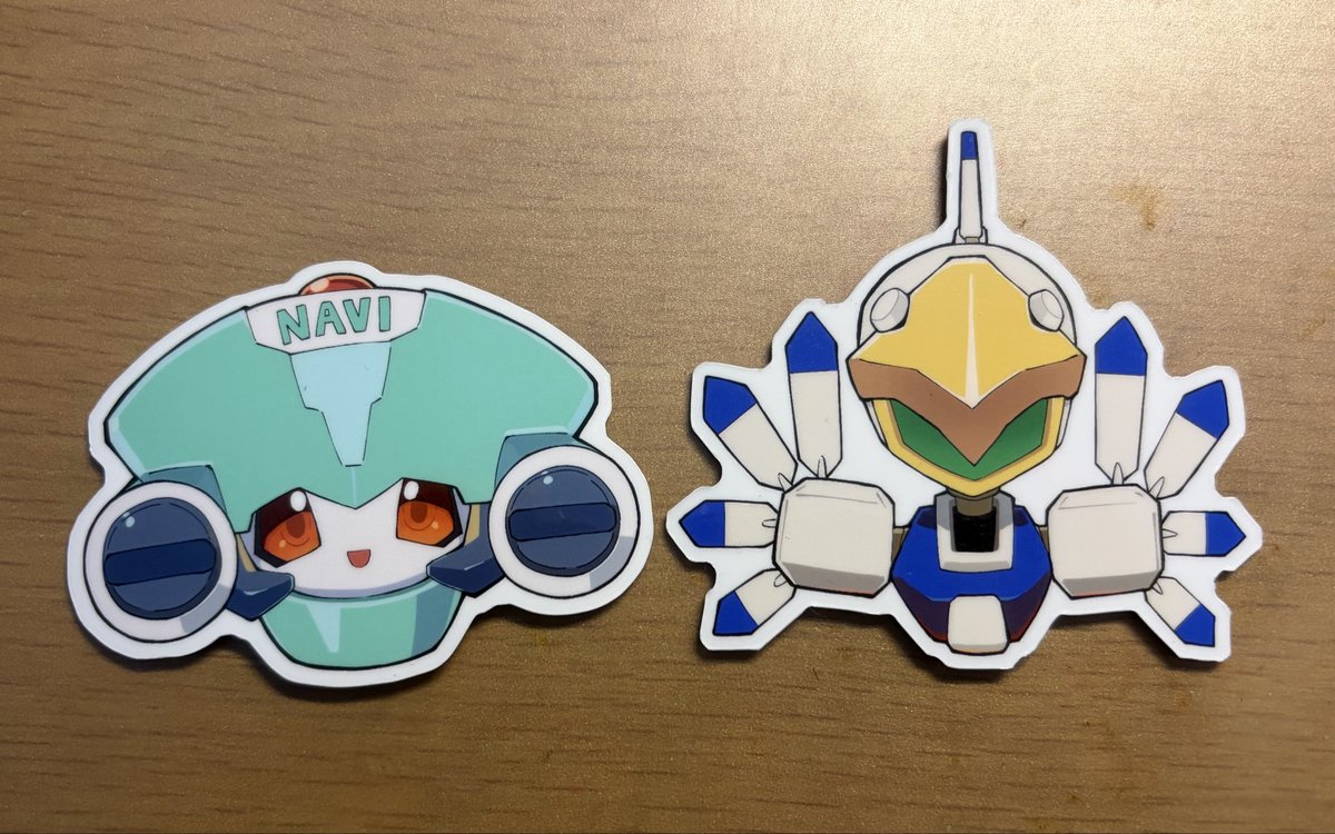 kanamikkana7's tweet image. メダロットオンリーに出す予定のマグネットステッカー、こんな感じです！
ホワイトボードに貼れば、To-Do管理とかスケジュール管理もメダロットと一緒にできるよ〜！