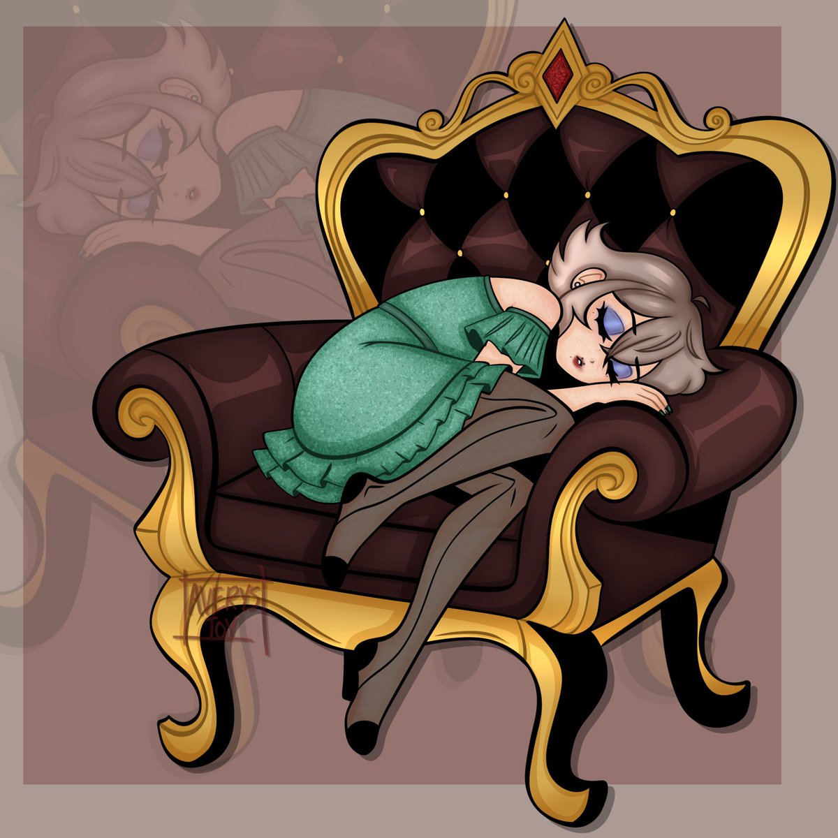 Averystoy's tweet image. “ 1/18/2007 - Paris had a very tiring time at the party. He didn’t even make it to the bedroom. I’ll leave him to sleep for now. - A. Fortune “

#dolpc #doloc
