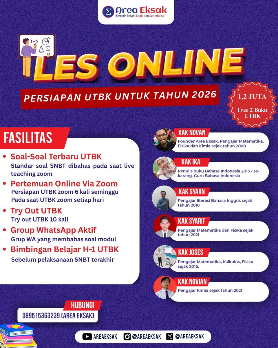 Area Eksak tweet media