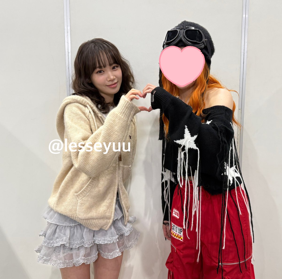 チェウォンとのツーショまた増えて嬉しい♡
ふわふわビジュ大好き〜🥹
#LE_SSERAFIM #CHAEWON #르세라핌 #KIMCHAEWON #김채원　#チェウォン