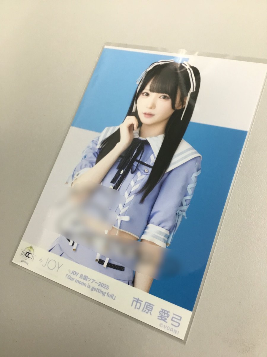 市原愛弓 サインボール ニアジョイちゃん 市原愛弓ちゃんの直筆サイン入り生写真が入荷です！！