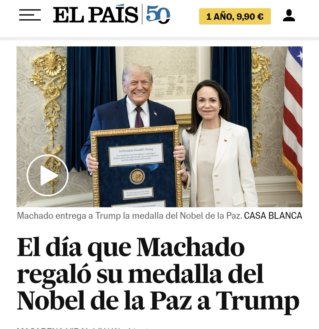 Un nobel en diferido. Un galardón por los suelos, devaluado a más no poder, como una falsa moneda