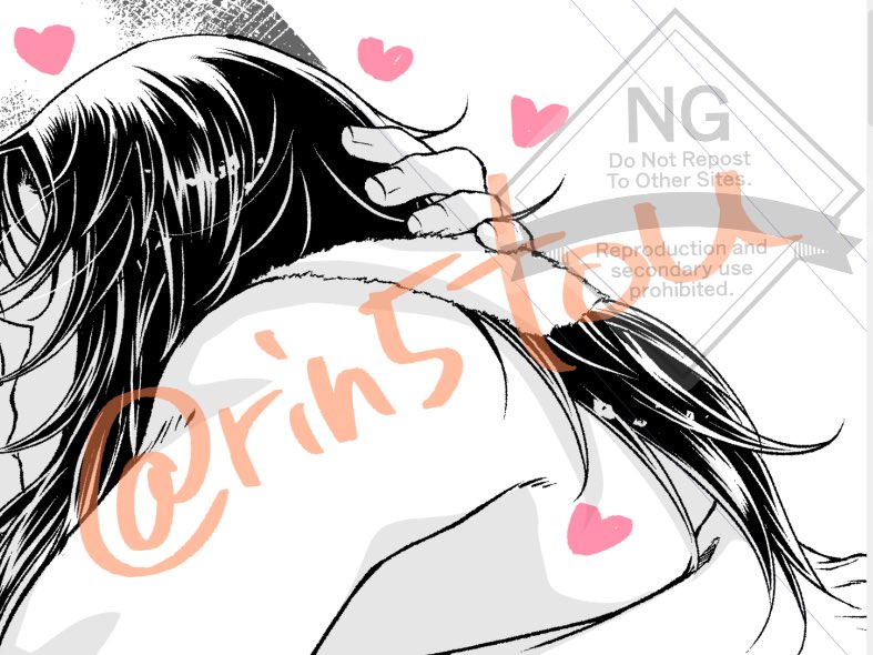 ペン入れが一番好きなのでその作業が終わると一気に賢者タイムに突入してスピードが落ちる…(進捗)