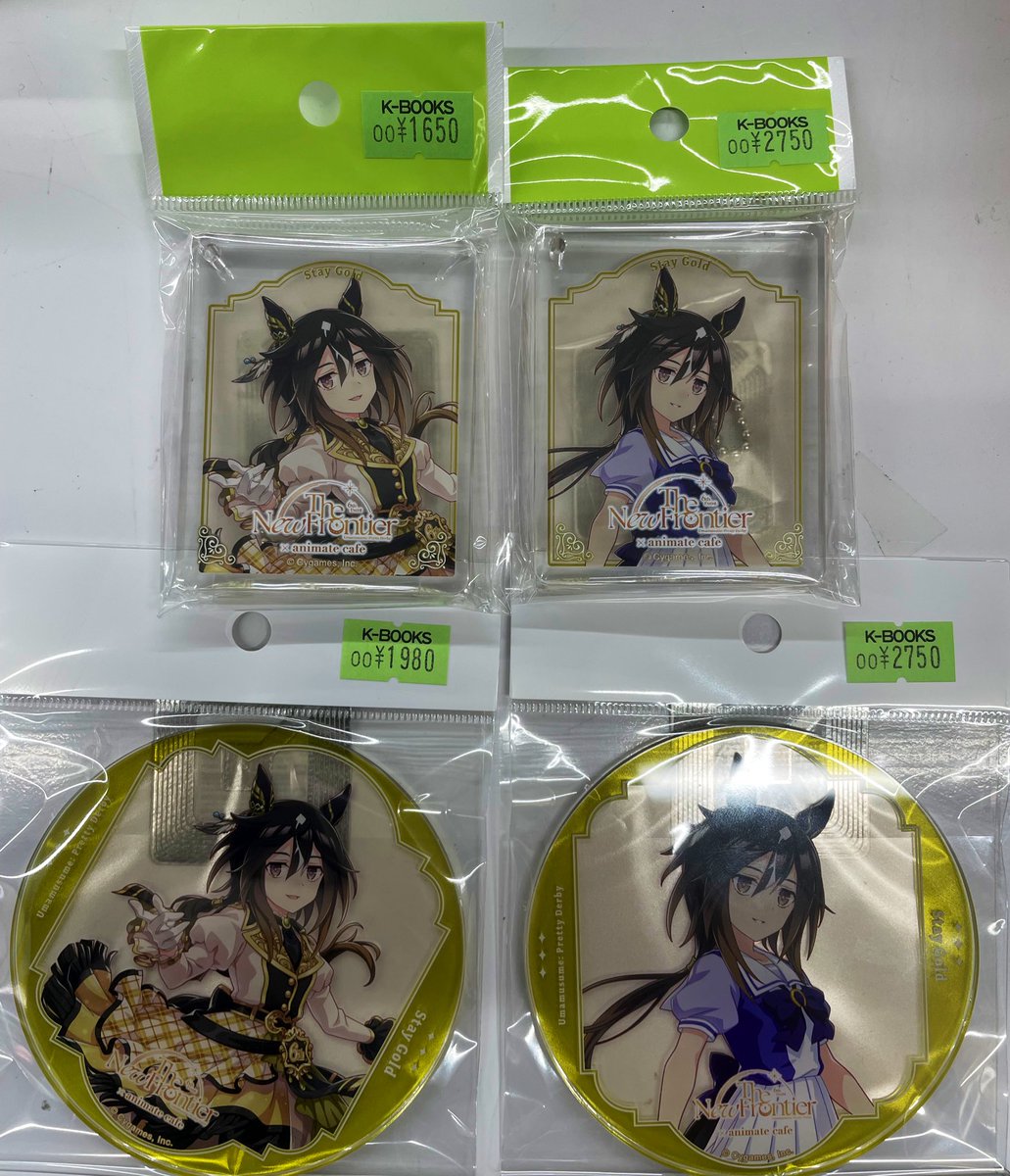 入荷情報】 ウマ娘 ステイゴールド コロッタ、アクリルコースター 入荷