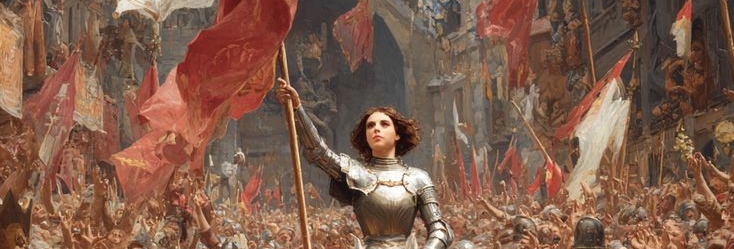 KnightWorld's tweet photo. Jeanne d'Arc
Tap the post