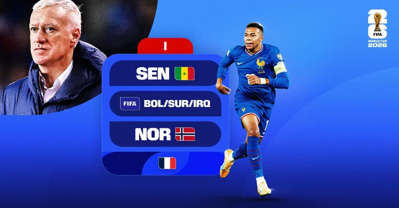 フランス代表のチーム紹介とFIFAワールドカップ戦歴🏆📈 フランス代表