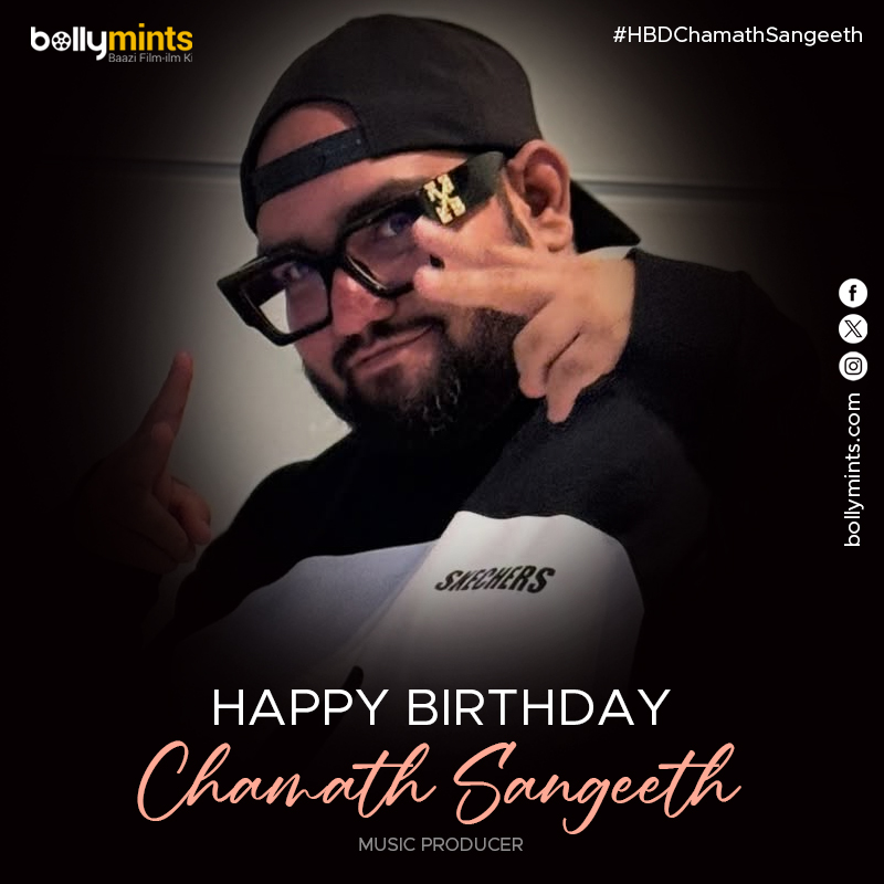 BollyMints's tweet photo. Wishing A Very Happy Birthday To Music Producer #ChamathSangeeth !
#HBDChamathSangeeth #HappyBirthdayChamathSangeeth https://t.co/W4U7QJasQf