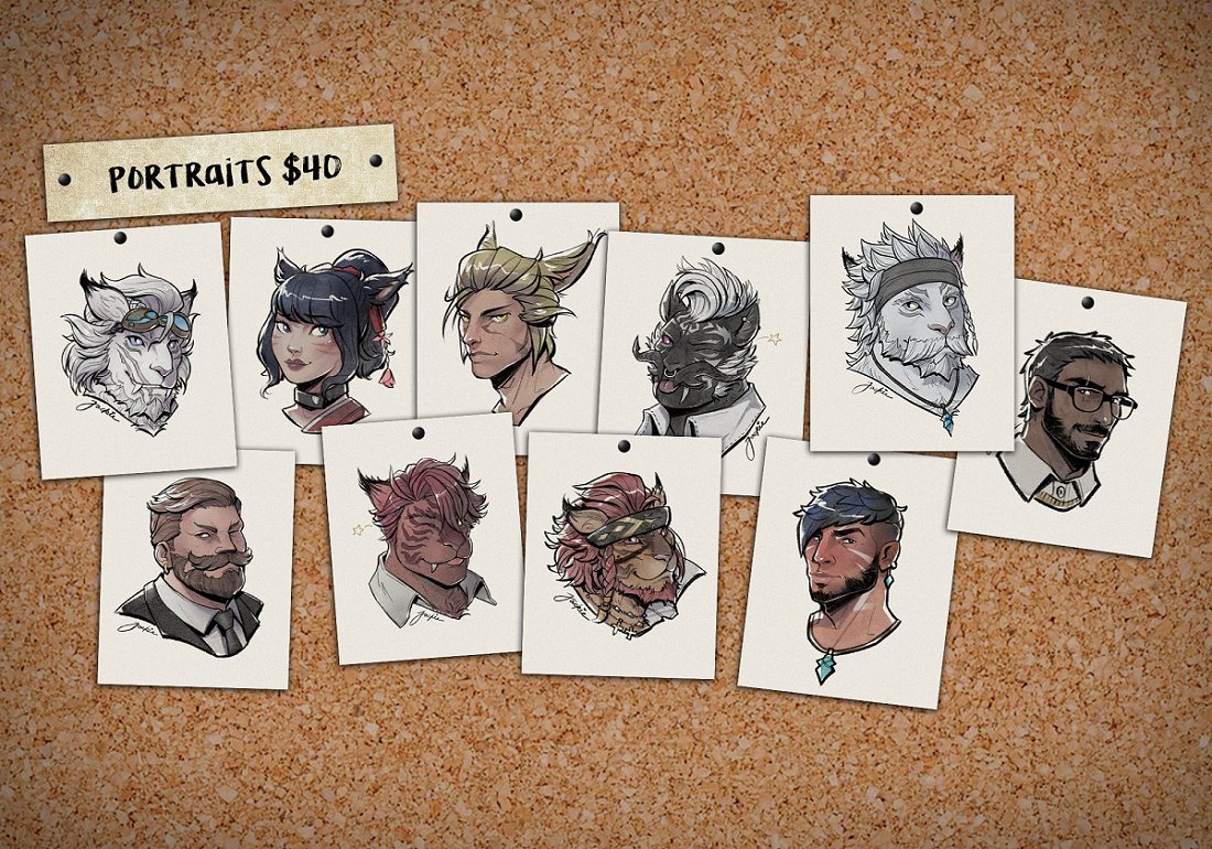 jackiearlos's tweet photo. I'll be attending the #NeonmarketXIV this weekend, Opening very few slots for Portraits and Emotes.

For more info: https://t.co/cYCVTblFDJ
Hrothmarket info: https://t.co/aWseFcsBef https://t.co/UhqEDlImzB