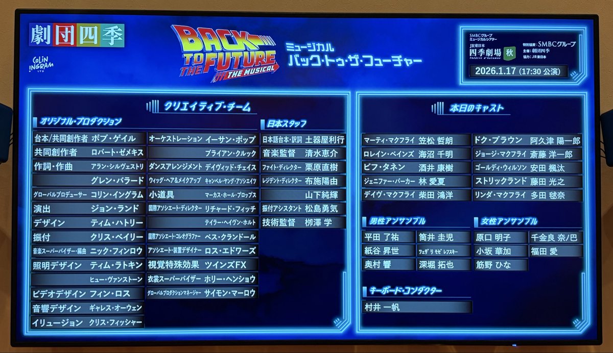 amesho2021's tweet photo. 2026.1.17.(土)BTTF🚗⚡️ｿﾜﾚ
5ヶ月ぶりのBTTF🤩 https://t.co/SwSadPPTSO