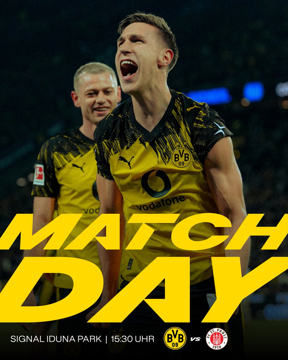 😍 HEIMSPIEL zum Rückrundenauftakt! 💥

🆚 <a href="/fcstpauli/">FC St. Pauli</a> 
🕟 15:30 Uhr 
🏰 SIGNAL IDUNA PARK 
🖥️ <a href="/SkySportDE/">Sky Sport</a> 
📲 #BVBFCSP