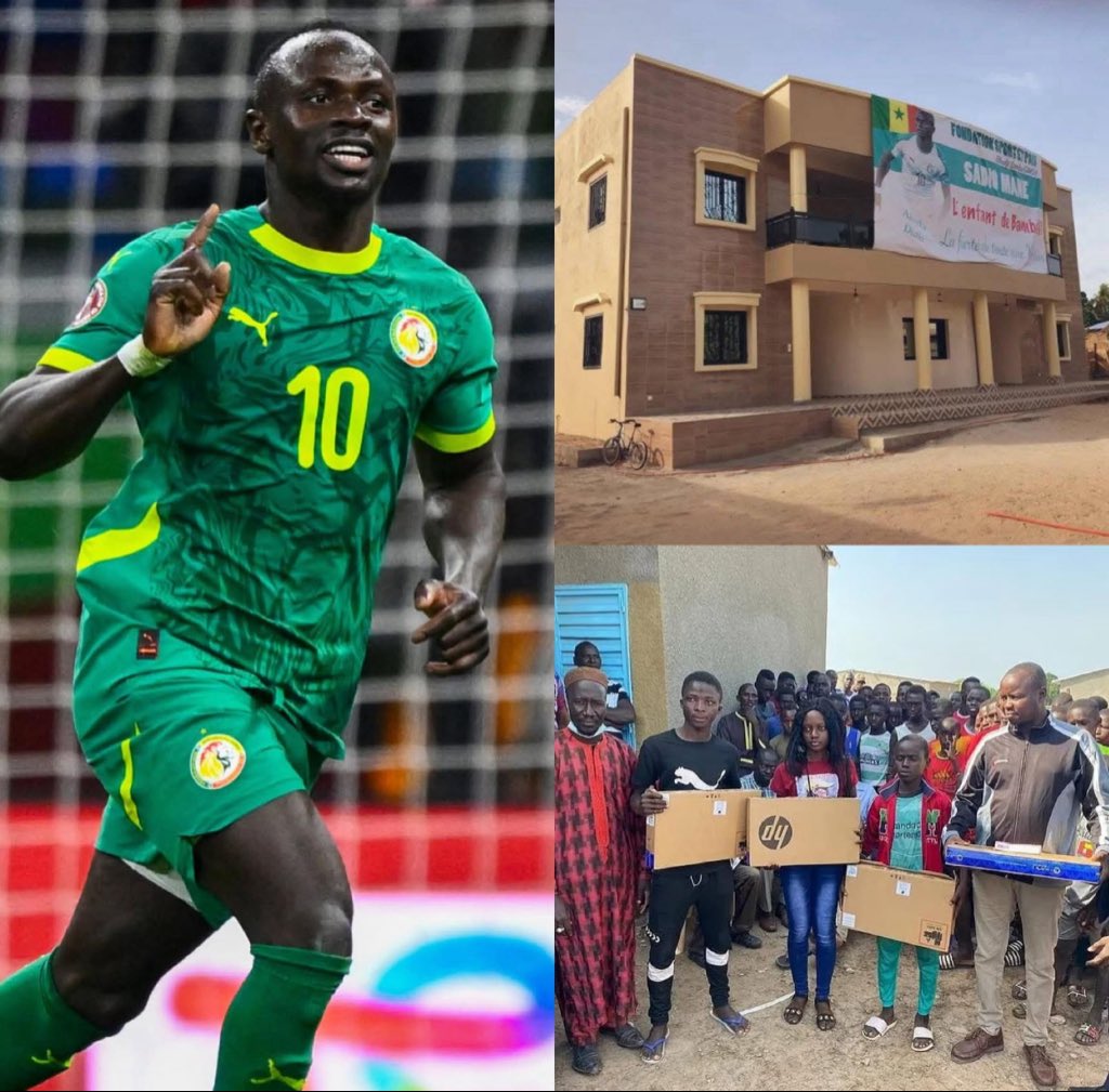 esegbona_luis's tweet image. Breaking News 🥹🚨❤️❤️🥹

Sadio Mane’s $500k hospital has been completed. People from his community now get treated for free .  Every month he gives every family in his community $76 , that’s about 100k naira .  He gives scholarships to the people , provides free internet and…